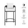 Tahoe Outdoor Patio Patio Aluminum Bar Chairs Set of 2 by Modway / EEI-8109