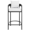 Tahoe Outdoor Patio Patio Aluminum Bar Chairs Set of 2 by Modway / EEI-8109