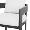 Tahoe Outdoor Patio Patio Aluminum Bar Chairs Set of 2 by Modway / EEI-8109