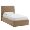 Pemberly Linen Blend Slipocovered Twin Size Storage Bed by Modway / MOD-7404