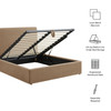 Pemberly Linen Blend Slipcovered Full Size Storage Bed by Modway / MOD-7405