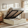 Pemberly Linen Blend Slipcovered Full Size Storage Bed by Modway / MOD-7405