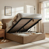Pemberly Linen Blend Slipcovered Queen Size Storage Bed by Modway / MOD-7406