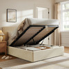 Pemberly Linen Blend Slipcovered Queen Size Storage Bed by Modway / MOD-7406