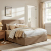 Pemberly Linen Blend Slipcovered King Size Storage Bed by Modway / MOD-7407
