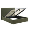 Pemberly Linen Blend Slipcovered King Size Storage Bed by Modway / MOD-7407