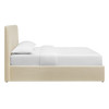 Pemberly Striped Fabric Slipcovered Full Size Storage Bed by Modway / MOD-7409