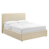 Pemberly Striped Fabric Slipcovered King Size Storage Bed by Modway / MOD-7411
