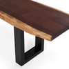 Taylor Modern Live Edge Wood Large 87" Dining Set / VGBD-TAYLOR-SET-87