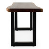 Taylor Modern Live Edge Wood X-Large 102" Dining Set / VGBD-TAYLOR-SET-102