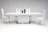Zenith Modern White Extendable Dining Table / VGGU841XT-WHT