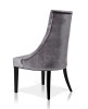 Charlotte - Grey Velour Dining Chair (Set of 2) / VGUNAA031-GRY