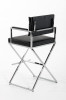 Modrest Coppola Modern Black Bar Stool / VGHR4048B-BLK