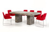 Modrest Saber Modern Concrete Dining Table / VGGR640590