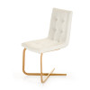 Haslet - Modern White & Rosegold Dining Chair (Set of 2) / VGVCB810-WHT