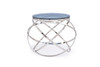 Modrest Tulare Contemporary Smoked Glass End Table / VGVCET829