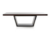 Modrest Christa Modern Ebony High Gloss Dining Table / VGHB220T