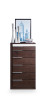 Modrest Torino Modern Brown Oak & Grey Chest / VGWCD-D04-BRNOAK