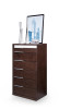 Modrest Torino Modern Brown Oak & Grey Chest / VGWCD-D04-BRNOAK