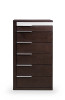 Modrest Torino Modern Brown Oak & Grey Chest / VGWCD-D04-BRNOAK