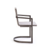 Jago - Modern White Wash Grey Dining Chair / VGVCB825A-GRY