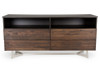 Modrest Wharton Modern Dark Aged Oak Dresser / VGEDPB16003
