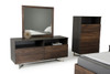 Modrest Wharton Modern Dark Aged Oak Dresser / VGEDPB16003
