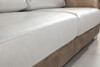 Divani Casa Cordova Modern Bronze & White Leather Sofa Set / VGBNSBL-9228