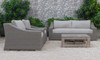 Renava Palisades Outdoor Beige Wicker Sofa Set / VGATRASF-125-BGE