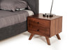 Modrest Addison Mid-Century Modern Walnut Nightstand / VGMABR-38-NS