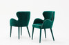 Modrest Tigard Modern Green Fabric Dining Chair / VGEUMC-883CH-A-GRN