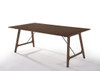 Modrest Oritz Mid-Century Modern Walnut Dining Table / VGMAMIT-5157