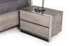 Modrest Arlene Modern Grey Elm Nightstand / VGVCN006