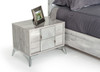 Nova Domus Alexa Italian Modern Grey Nightstand / VGACALEXA-NS