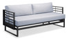 Renava Wharf Outdoor Grey & Black Sofa Set / VGGES0273