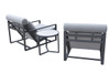 Renava Boardwalk Outdoor Grey Lounge Chair Set / VGGES0278-GRY