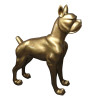 Modrest Large Gold Dog Sculpture / VGTHVT-180101-GLD
