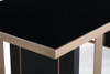 Nova Domus Cartier Modern Black & Rosegold Dining Table / VGVCT-A002