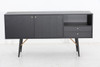 Modrest Billy Modern Black Oak & Gold Buffet / VGDWJ9580-1