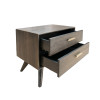 Modrest Novak Modern Dark Oak Nightstand / VGLBNANT-NS60