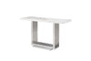 Modrest Kingsley Modern Marble & Stainless Steel Console Table / VGVCK8933-STL