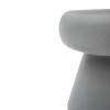 Modrest Boyd Modern Grey Concrete Round Stool / VGLBANA-STR-02