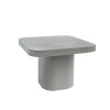 Modrest Flores Modern Grey Concrete End Table / VGLBSTIN-CF60