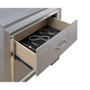 BELLANOVA Cal.King Bed, Silver / CM7979SV-CK-BED