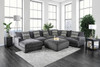 KAYLEE U-Shaped Sectional w/ Ottoman / CM6587-SECT+OT