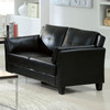 PIERRE Loveseat, Black (K/D) / CM6717BK-LV-PK