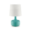 FARAH 17"H Matte Teal Table Lamp / L9819TL