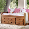 LIA Twin Captain Bed w/ 1 Slat Kit (*Mattress Ready) / AM-BK602-BED-SLAT