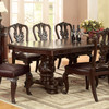 BELLAGIO 7 Pc. Dining Table Set (2AC+4SC) / CM3319T-7PC-FABRIC