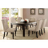 SANIA 6 Pc. Dining Table Set w/ 3-Seater Bench / CM3324BK-T-84-6PC